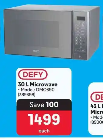 Makro DEFY 30 L Microwave offer