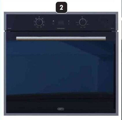 DEFY 700 mm Gemini Thermofan Eye-Level Oven offer at Makro