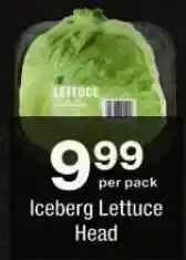 Checkers Iceberg Lettuce Head offer