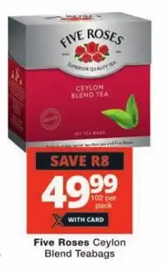 Five Roses Ceylon Blend Teabags
