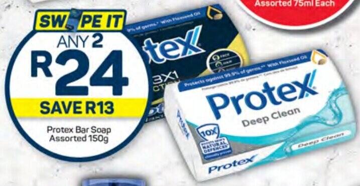 Protex Bar Soap Assorted 150g offer at Pick n Pay Hypermarket