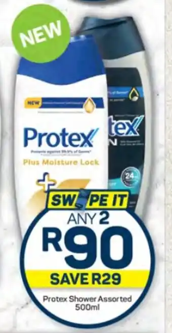 Pick n Pay Hypermarket Protex Shower Assorted 500ml offer
