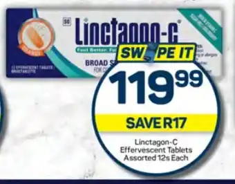 Linctagon-C Effervescent Tablets Assorted 12s Each