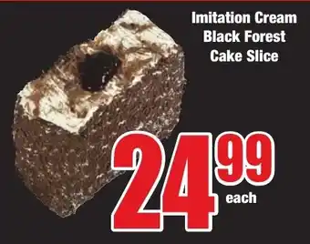 Boxer Superstores Imitation Cream Black Forest Cake Slice offer