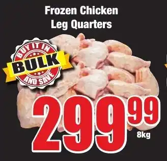 Boxer Superstores Frozen Chicken Leg Quarters offer