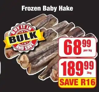 Boxer Superstores Frozen Baby Hake offer