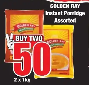 Boxer Superstores GOLDEN RAY Instant Porridge Assorted offer