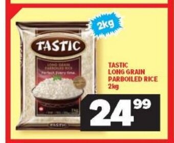 Usave Tastic Long Grain Parboiled Rice 2kg offer