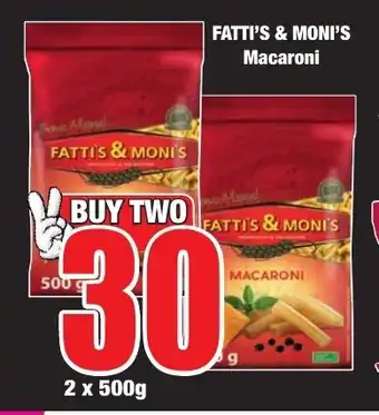 Boxer Superstores FATTI'S & MONI'S Macaroni offer