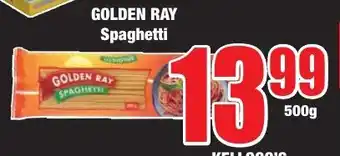 Boxer Superstores GOLDEN RAY Spaghetti offer