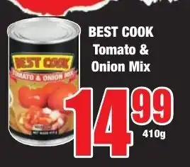 Boxer Superstores BEST COOK Tomato & Onion Mix offer