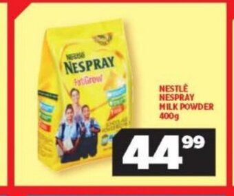 Usave Nestle Nespray Milk Powder 400g offer