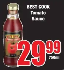 Boxer Superstores BEST COOK Tomato Sauce offer