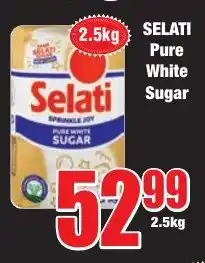 Boxer Superstores SELATI Pure White Sugar offer