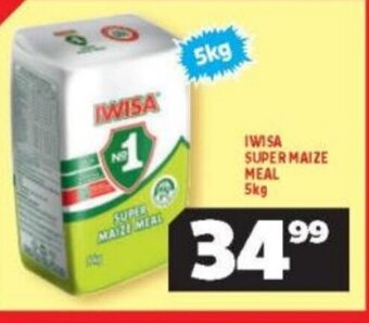 Usave Iwisa Super Maize Meal 5kg offer