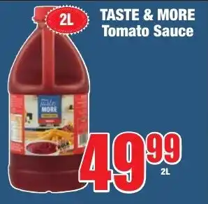 Boxer Superstores TASTE & MORE Tomato Sauce offer