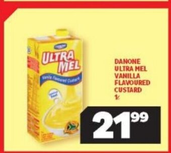 Usave Danone Ultra Mel Vanilla Flavoured Custard 1L offer