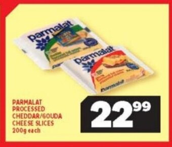 Usave Parmalat Processed Cheddar / Gouda Cheese Slices 200g each offer