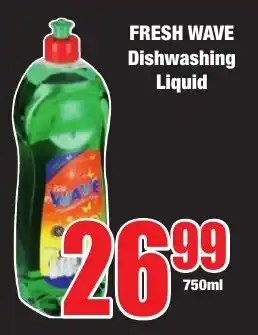 Boxer Superstores FRESH WAVE Dishwashing Liquid offer