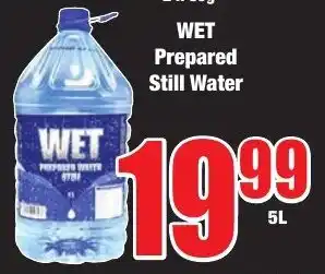 WET Prepared Still Water
