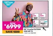 Game Samsung 50(127cm) Crystal CU7000 UHD 4K TV offer