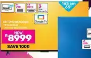 Game TCL 65(165cm) UHD 4K Google TV 65P635 offer