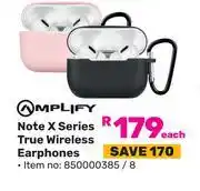 Game Amplify Note X Series True Wireless Earphones-Each offer