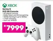 Game Xbox Series S 512 GB Console offer