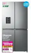 Game Hisense Multi Door Freezer Fridge H750FS WD 579Ltr offer