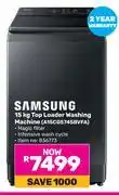Game Samsung 15Kg Top Loader Washing Machine A15CG5745BVFA offer