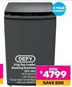 Game Defy 8Kg Top Loader Washing Machine DTL 165 offer