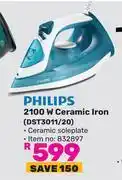 Game Philips 2100W Ceramic Iron DST3011/20 offer