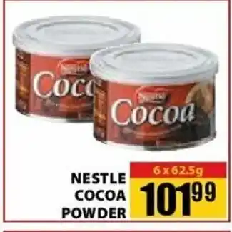 Jumbo Nestle Cocoa Powder 6 x 62.5g offer