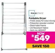 Game Mainstays Foldable Dryer offer