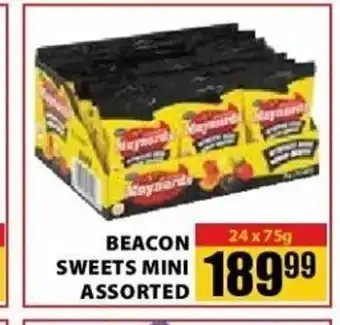 Jumbo Beacon Sweets Mini Assorted 24 x 75g offer