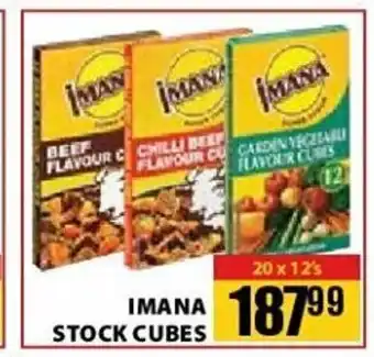Jumbo Imana Stock Cubes 20 x 12's offer