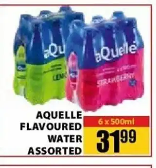 Jumbo Aquelle Flavoured Water Assorted 6 x 500ml offer