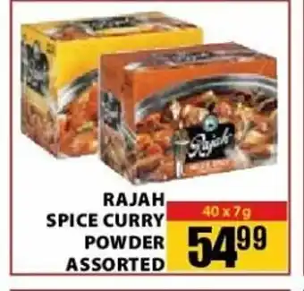 Jumbo Rajah Spice Curry Powder Assorted 40 x 7g offer