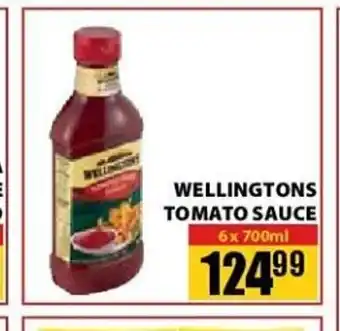 Jumbo Wellington's Tomato Sauce 6 x 700ml offer