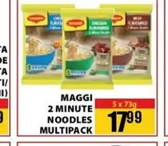 Jumbo Maggi 2 Minute Noodle Multipack 5 x 73g offer