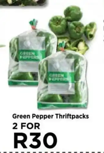 Food Lover's Market Green Pepper Thriftpacks offer