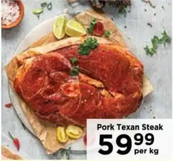 Pork Texan Steak