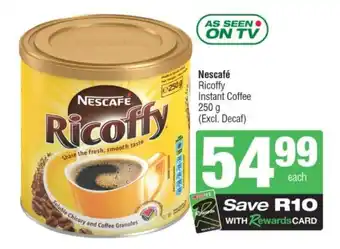 Spar Nescafé Ricoffy Instant Coffee 250g offer