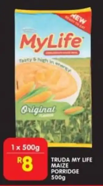 Shoprite TRUDA MY LIFE MAIZE PORRIDGE 500g offer