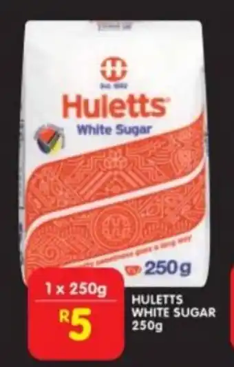 Shoprite HULETTS WHITE SUGAR 250g offer