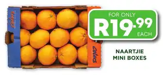 Fresh Stop NAARTJIE MINI BOXES offer