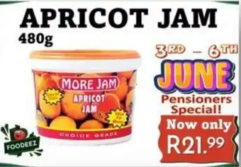 Foodeez APRICOT JAM offer