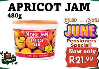Foodeez APRICOT JAM offer