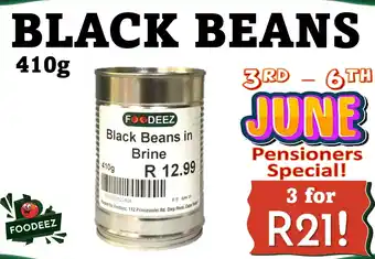 Foodeez BLACK BEANS offer