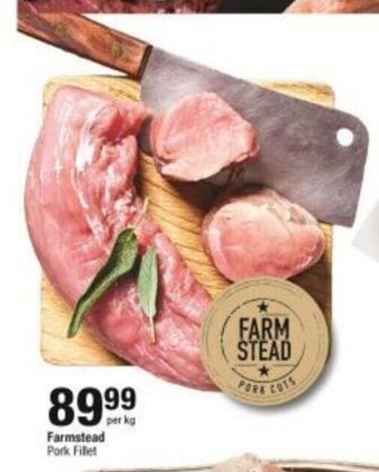 Checkers Farmstead Pork Fillet per kg offer